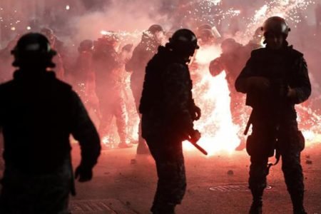 تظاهرات در لبنان به خشونت کشیده شد