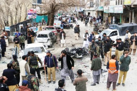 حمله انتحاری در شهر کویته پاکستان با بیش از ۲۰ کشته و زخمی