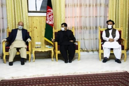 اعضای کمیسیون سمع شکایات مجلس نمایندگان با والی هرات دیدار کردند
