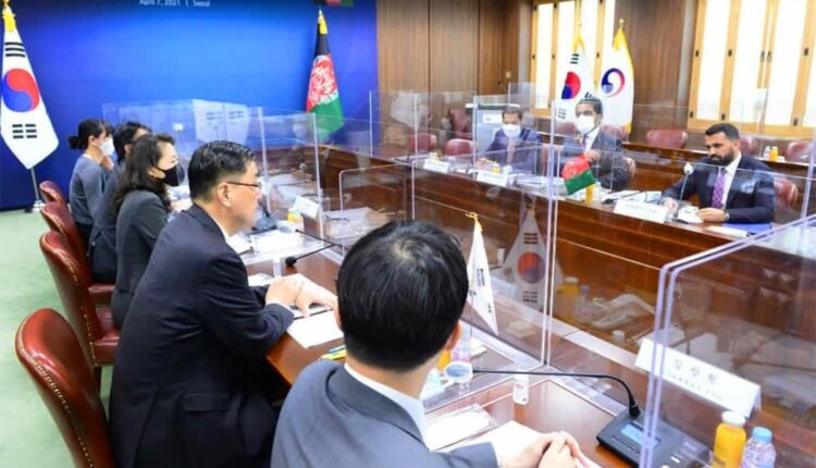 نشست مشورتی سیاسی میان سئول و کابل min