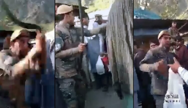 و شتم پولیس سرحدی در تور خم min