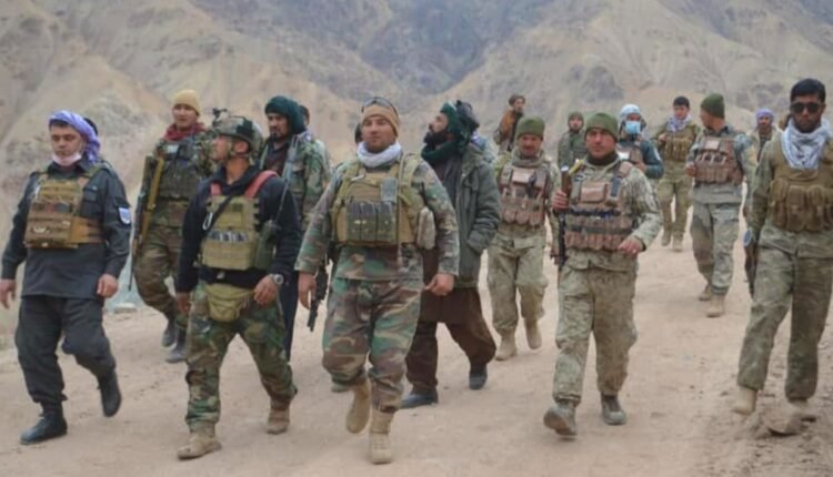 نظامی در غور ولسوالی تیوره min