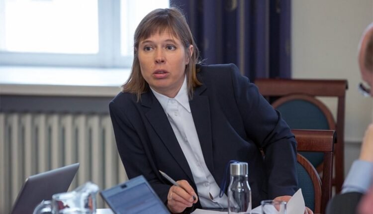 کالیولاید رییس جمهور کشور استونی min