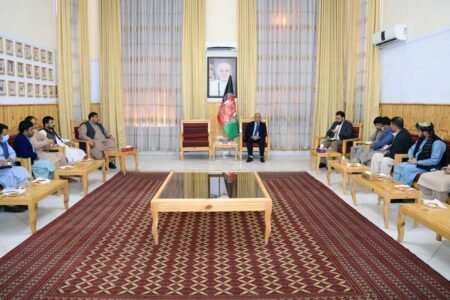 والی جدید هرات با ولسوالان این ولایت دیدار کرد