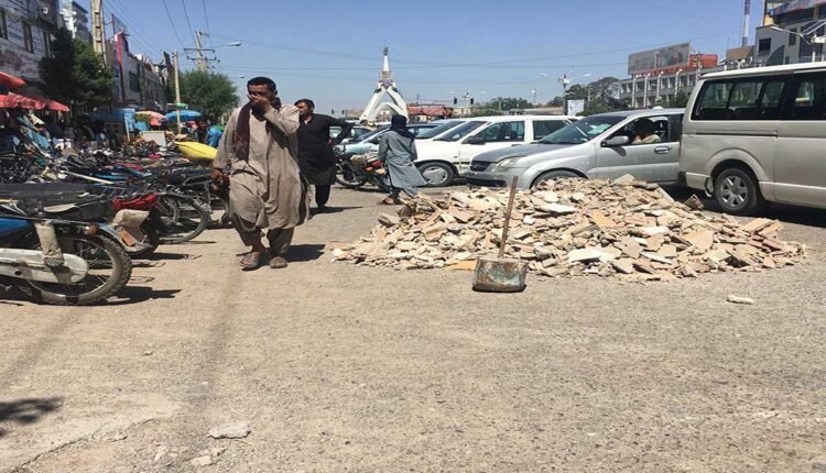 نابسامان در مرکز شهر هرات