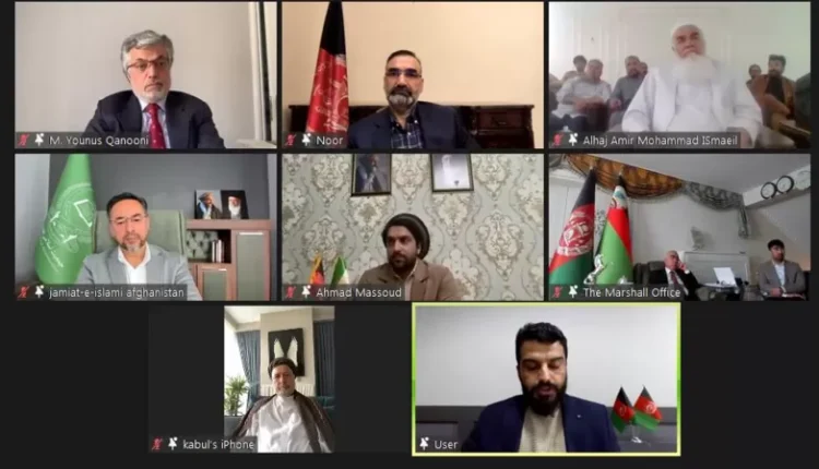 رونمایی از منشور مقاومت در برابر طالبان از سوی چهره‌های جهادی افغانستان