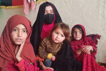 زندگی دشوار خانواده‌های نظامیان دولت پیشین در غور