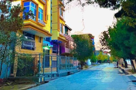 نمای زیبا از ولایت کابل